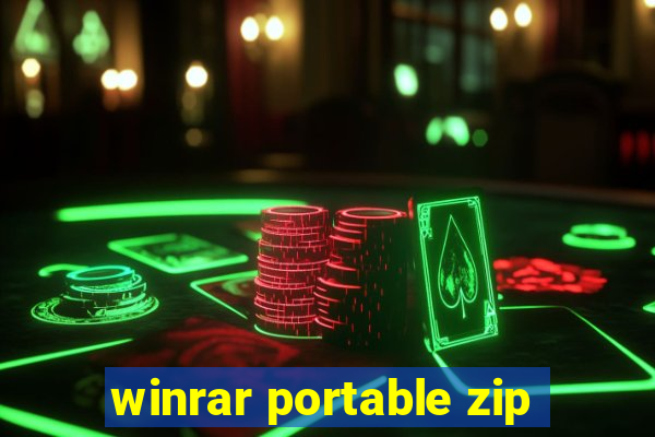 winrar portable zip